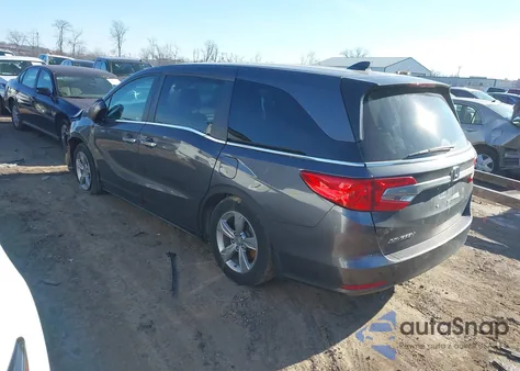 2020 Honda Odyssey Ex-L/Ex-L W/Navi Res from USA, damaged, VIN 5FNRL6H77LB023980